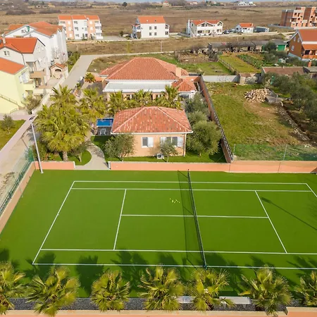 Luxury Villa Agape Palm Beach Tennisplatz Privlaka  Exterior photo