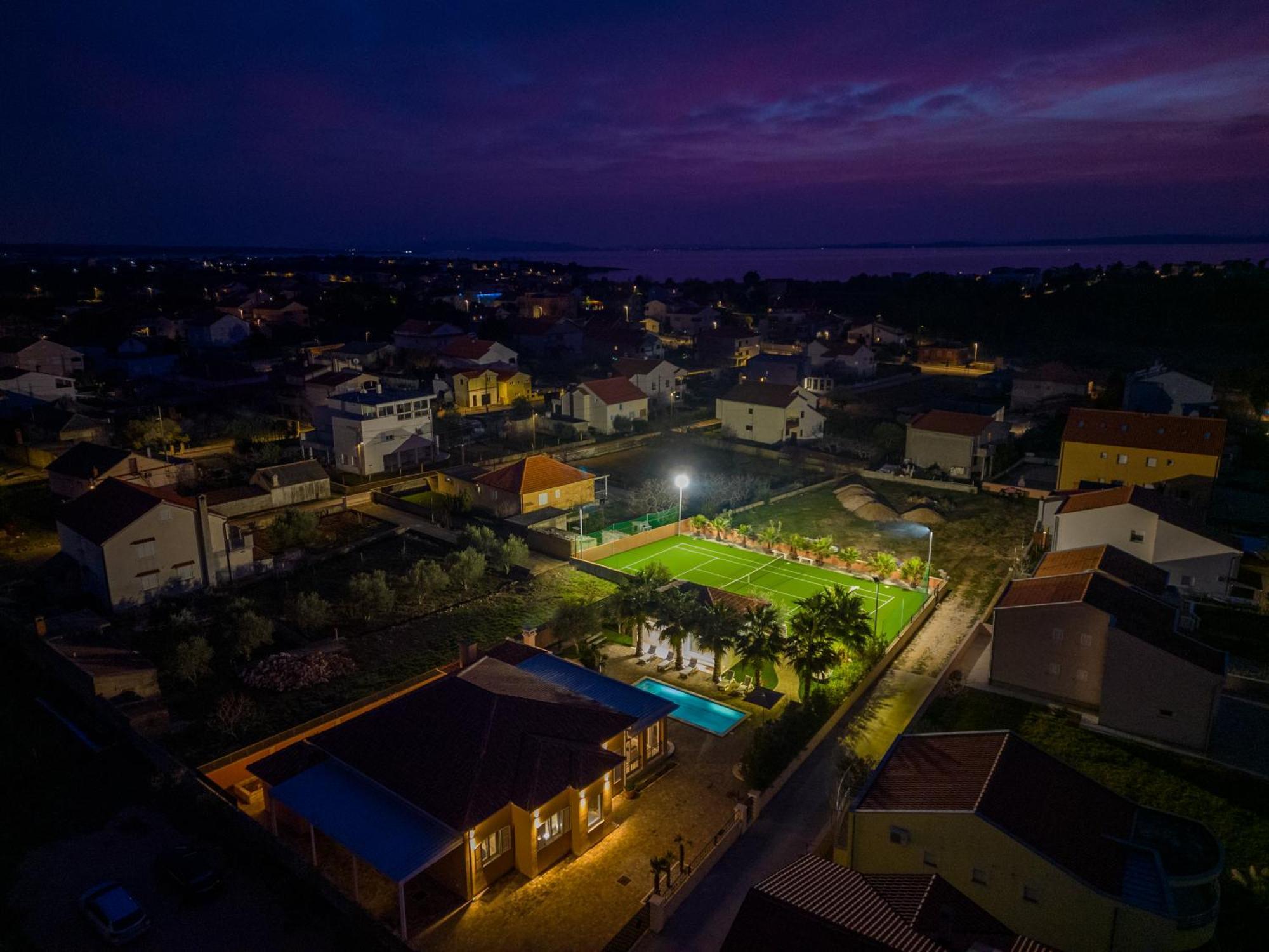 Villa Luxury Agape Palm Tennisplatz *